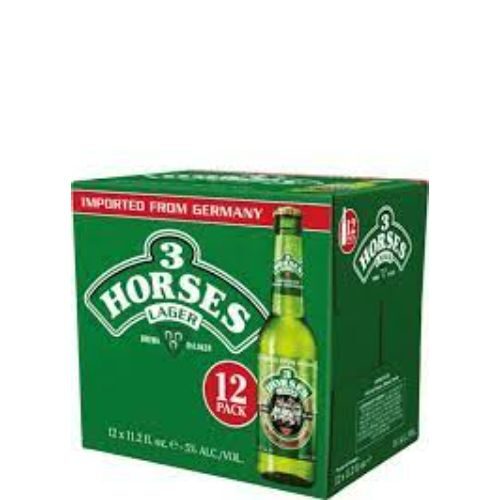 3 HORSES LAGER 12PK